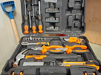 3x gereedschapskoffer met inhoud o.a. metallo - afbeelding 1 van  2