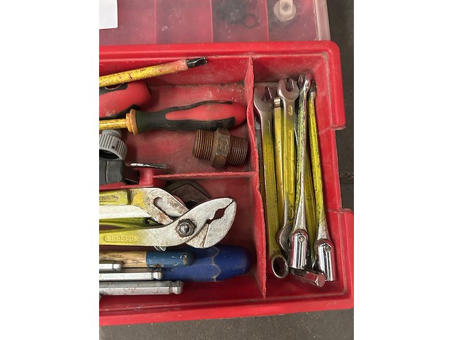 3x gereedschapskoffer met inhoud w.o. handgereedschap - afbeelding 2 van  6