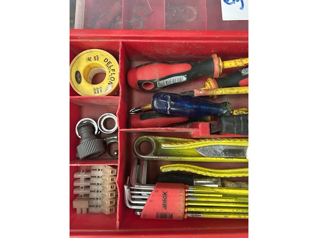 3x gereedschapskoffer met inhoud w.o. handgereedschap - afbeelding 3 van  6