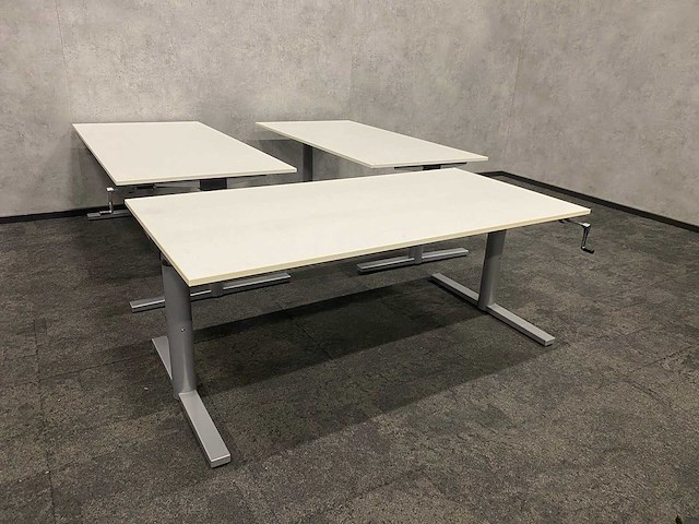 3x gispen - slinger bureau 160x80 - afbeelding 4 van  9