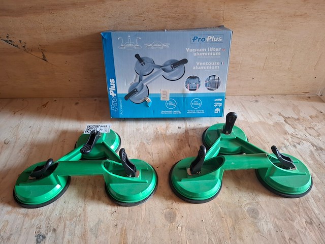 3x glasdrager manutan en proplus, max 100 kilo - afbeelding 1 van  4