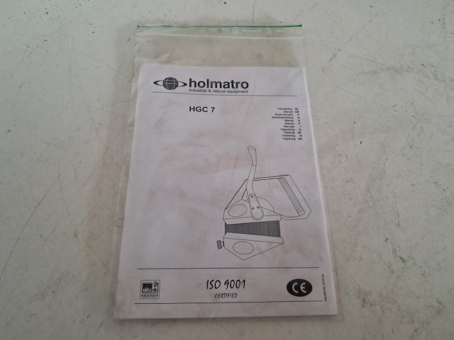 3x glassnijder & window punch, holmatro, hgc 7 - afbeelding 17 van  18