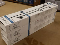 3x glijstangset met handdouche ideal standard, idealrain s1 + s3, chroom - afbeelding 9 van  9