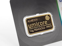 3x goudbaar, 10 gram, umicore - afbeelding 7 van  7