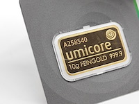 3x goudbaar, 10 gram, umicore - afbeelding 7 van  7