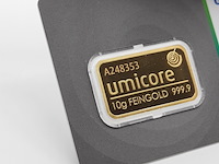 3x goudbaar, 10 gram, umicore - afbeelding 5 van  7
