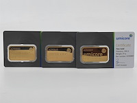 3x goudbaar, 20 gram, umicore - afbeelding 1 van  7