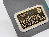 3x goudbaar, 20 gram, umicore - afbeelding 7 van  7