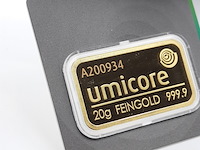 3x goudbaar, 20 gram, umicore - afbeelding 5 van  7