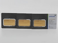 3x goudbaar, 20 gram, umicore - afbeelding 1 van  7
