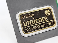 3x goudbaar, 20 gram, umicore - afbeelding 5 van  7