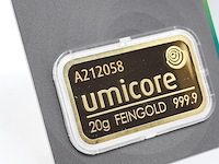 3x goudbaar, 20 gram, umicore - afbeelding 7 van  7