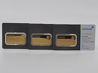 3x goudbaar, 20 gram, umicore - afbeelding 1 van  7