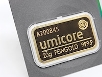 3x goudbaar, 20 gram, umicore - afbeelding 7 van  7