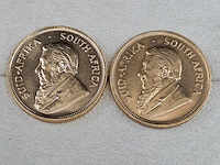 3x gouden munt, south africa, krugerrand, 1974 - afbeelding 3 van  5