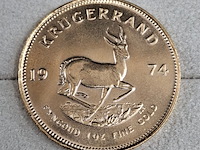 3x gouden munt, south africa, krugerrand, 1974 - afbeelding 4 van  5