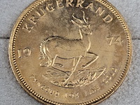 3x gouden munt, south africa, krugerrand, 1974 - afbeelding 4 van  5