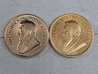 3x gouden munt, south africa, krugerrand, 1974 - afbeelding 3 van  5