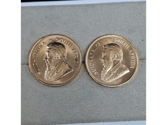 3x gouden munt, south africa, krugerrand, 1981 - afbeelding 4 van  5