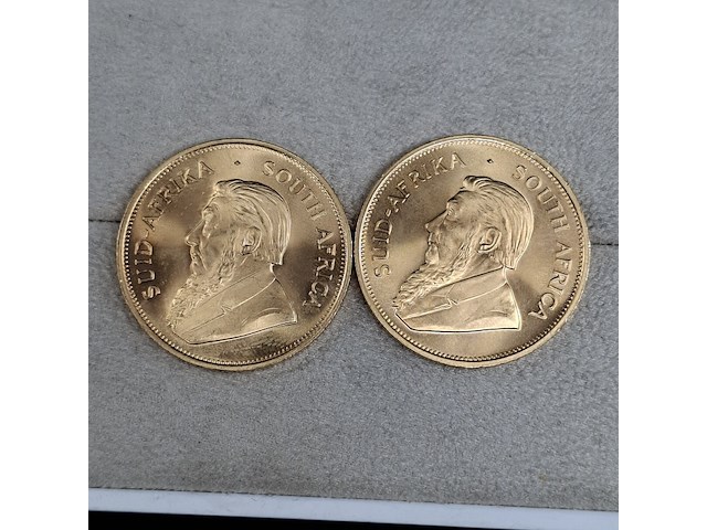 3x gouden munt, south africa, krugerrand, 1982 - afbeelding 5 van  5