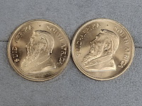 3x gouden munt, south africa, krugerrand, 1982 - afbeelding 5 van  5