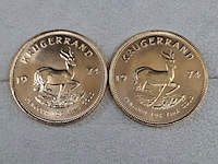 3x gouden munt, south africa, krugerrand - afbeelding 2 van  5