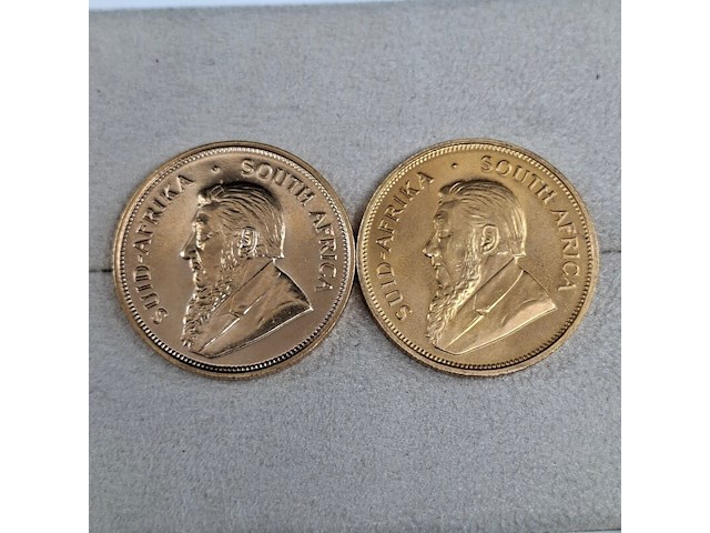3x gouden munt, south africa, krugerrand - afbeelding 3 van  5