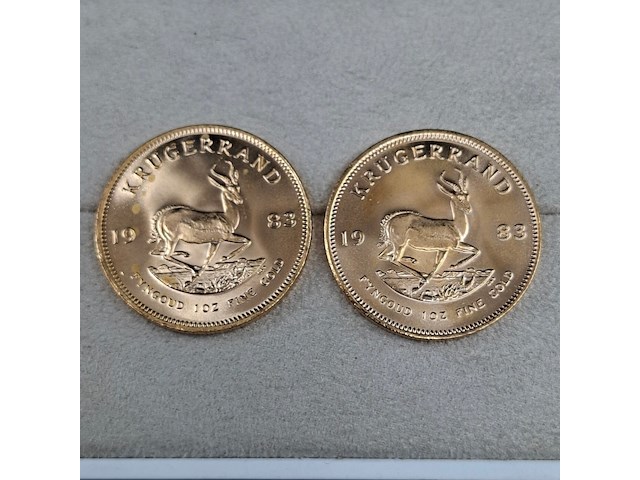 3x gouden munt, south africa, krugerrand - afbeelding 5 van  5