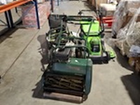 3x grasmaaier, allett en greenworks