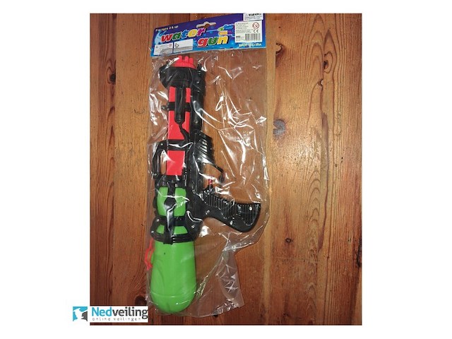 3x groot waterpistool 39 cm - afbeelding 2 van  3