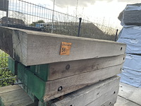 3x guyana teak kraanmat, 200x1000mm, lengte 160cm - afbeelding 2 van  3