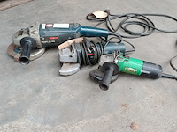 3x haakseslijper, bosch en hitachi - afbeelding 2 van  9