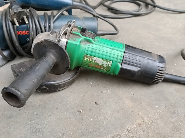 3x haakseslijper, bosch en hitachi - afbeelding 3 van  9