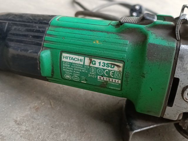 3x haakseslijper, bosch en hitachi - afbeelding 4 van  9