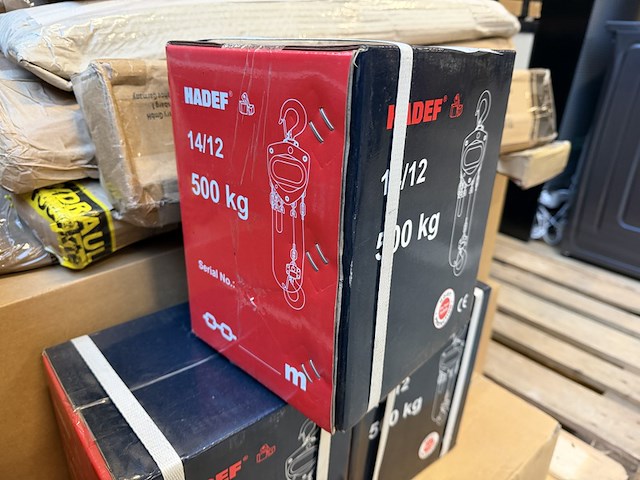 3x handtakel hadef, 14/12 500 kg - afbeelding 3 van  3