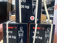 3x handtakel hadef, 14/12 500 kg - afbeelding 2 van  5