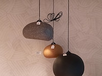 3x hanglamp ay illuminate, pebble, zwart, terra en grijs - afbeelding 1 van  11