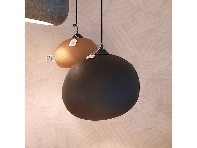 3x hanglamp ay illuminate, pebble, zwart, terra en grijs - afbeelding 4 van  11
