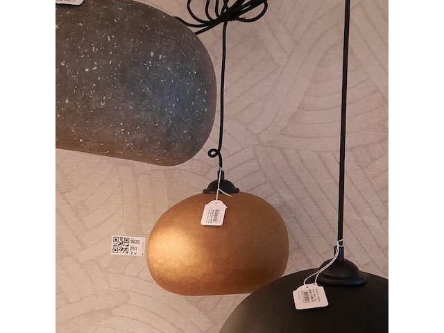 3x hanglamp ay illuminate, pebble, zwart, terra en grijs - afbeelding 7 van  11