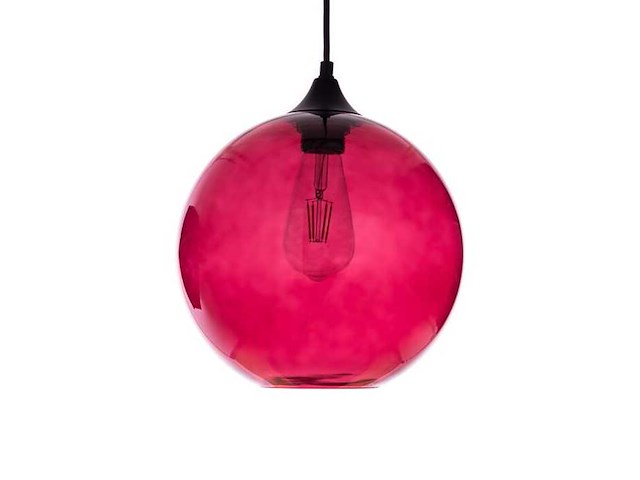 (3x) hanglamp kolkata rose red - afbeelding 1 van  1