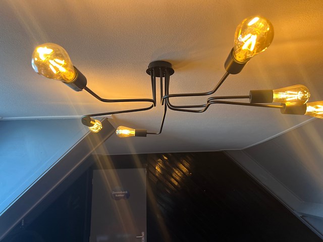 3x hanglampen, staal / zwart, 2020 - afbeelding 1 van  13