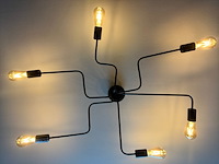 3x hanglampen, staal / zwart, 2020 - afbeelding 6 van  13
