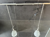 3x hanglampen, staal / zwart, 2020 - afbeelding 11 van  13