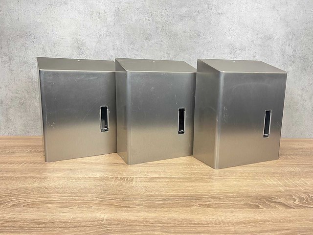 3x hardt hygiëne - papieren handdoek dispenser - afbeelding 1 van  7