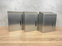 3x hardt hygiëne - papieren handdoek dispenser - afbeelding 1 van  7