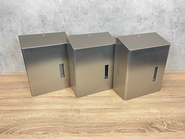 3x hardt hygiëne - papieren handdoek dispenser - afbeelding 2 van  7