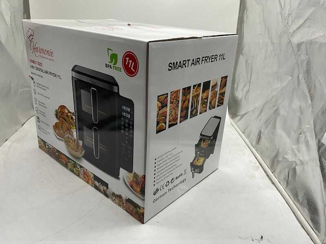 3x harmonie, airfryer, 11 liter - afbeelding 4 van  14