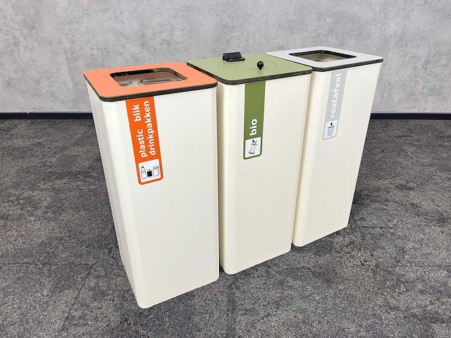 3x herena - sorteerprullenbak - afbeelding 1 van  8