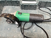 3x hitachi bouwgereedschap in koffers met toebehoren hitachi - afbeelding 3 van  3