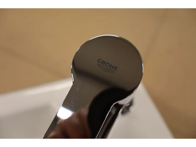 3x hoekfonteinset wiesbaden + grohe, pallas 32.3494, wit - afbeelding 6 van  19